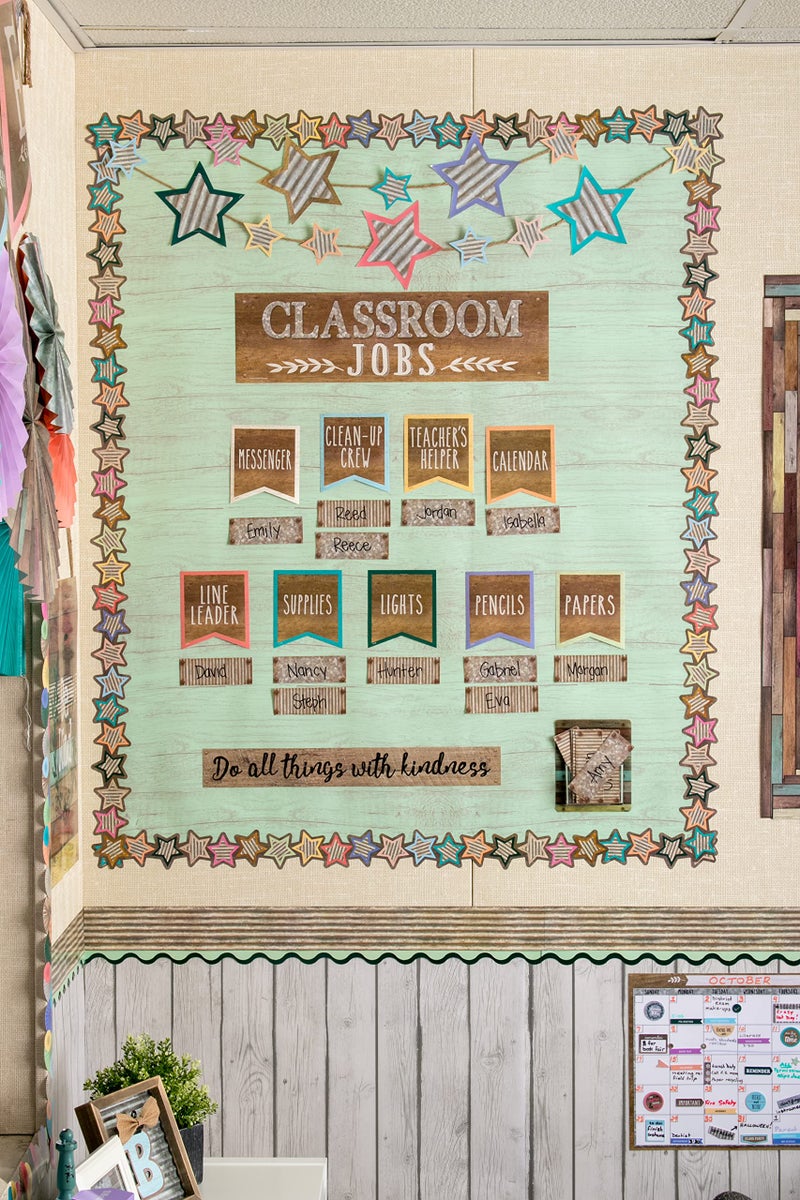 Teacher Created Resources Home Sweet Classroom Stars Mini Accents (TCR8860) - Image 2